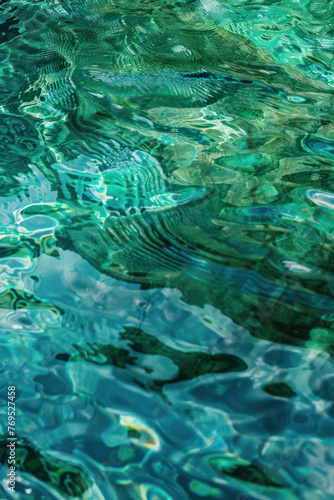 Crystal Clear Waters of a Pristine Lake