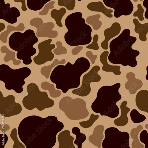 vector old school camouflage pattern, duck hunter camouflage, vintage camouflage, 
