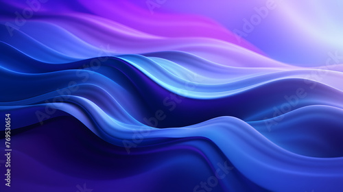 Digital purple and blue fantasy curve abstract graphic poster web page PPT background