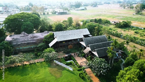 view from the garden