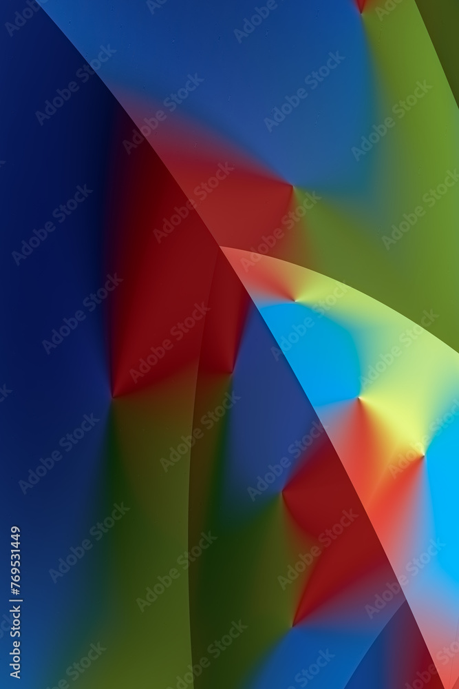 Obraz premium Beauty colorful abstraction, festival background, fantasy futuristic modern wallpaper, 3D rendering, 3D illustration