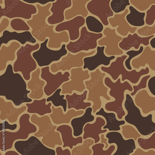 vector vintage camouflage, old school camouflage, duck hunter camouflage,