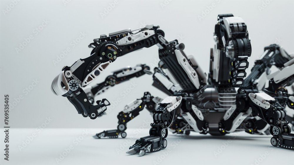 Naklejka premium Modular Robotics: Adaptable Machines for Diverse Tasks