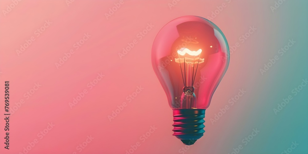 A light bulb symbolizing creative problemsolving and ideation in business with a focus on design visualization. Concept Creative Problem Solving, Ideation Techniques, Design Visualization A light bulb symbolizing creative problemsolving and ideation in business with a focus on design visualization. Concept Creative Problem Solving, Ideation Techniques, Design Visualization