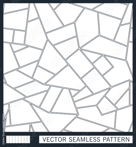 Storyboard. Classic comic book episode footage. Seamless pattern. Vector graphics