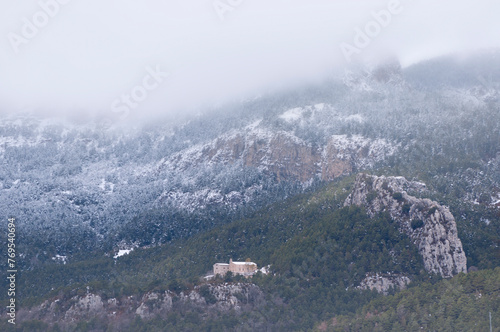 Snowy mountains