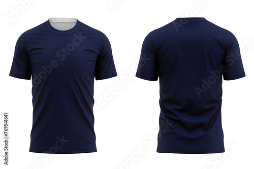 navy bluet shirt mockup  photo