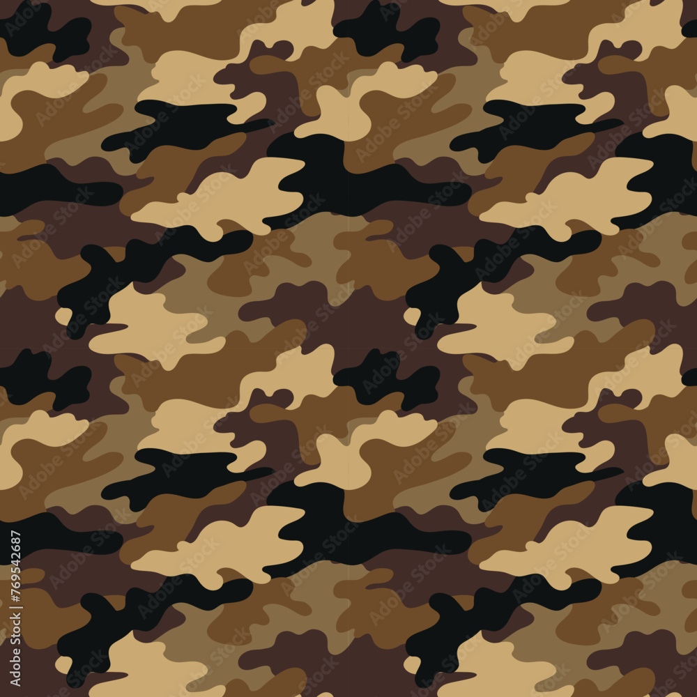 Fototapeta premium vector camouflage army print design