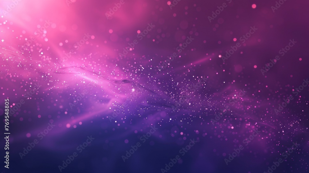 Obraz premium An empty cosmic background featuring a blurred dark violet sky