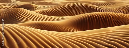 Beautiful Sand dune desert landscape © RMedia