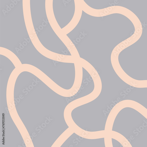 Abstract line wallpaper. Abstract vector. Simplicity. Backdrop. Gift wrap.Postcard. Graphic design. Multicolour. Fabric. Decorative. Earth tone colours. Wave pattern. Ornament. Dynamic. Square frame.