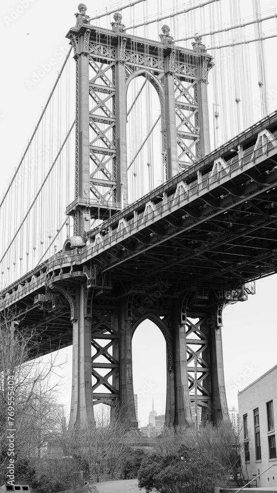 Fototapeta premium Williamsburg Brücke Bridge New York City USA