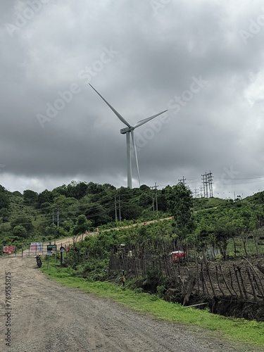 Indonesia's First windmill in sidrap as the new source of renewable energy for Indonesia photo