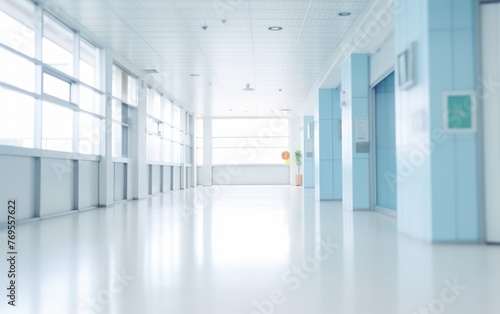 corridor in hospital or clinic