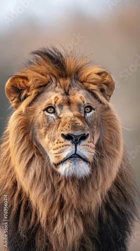 lion face