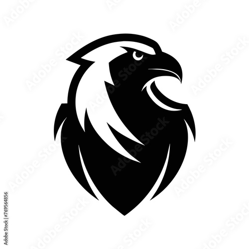 Premium Business Eagle Logo Isolated on White Background