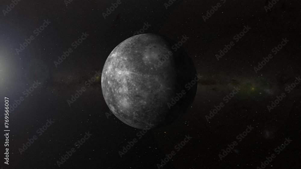Mercury's Rotation and Surface Features Mercury's Rotation and Surface Features