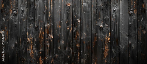 Distressed Dark Wooden Background.