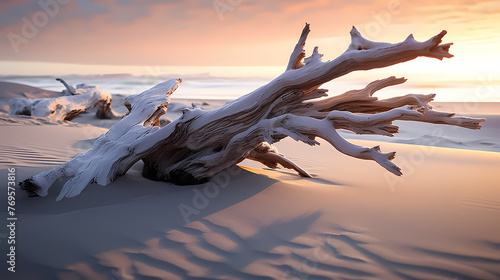 dry tree trunk