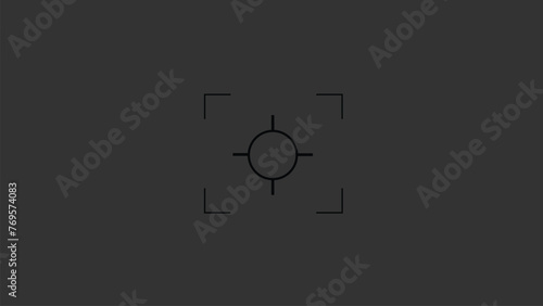Focus Icon ,line vector icon,graphic design of outdoor photography,Camera vector icon.