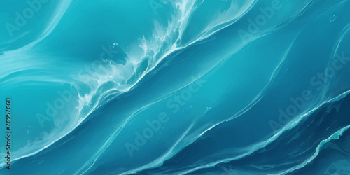 Abstract sea water wave ocean background.