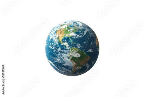 Globe Display Isolated on Transparent Background