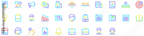 Set of Business icons