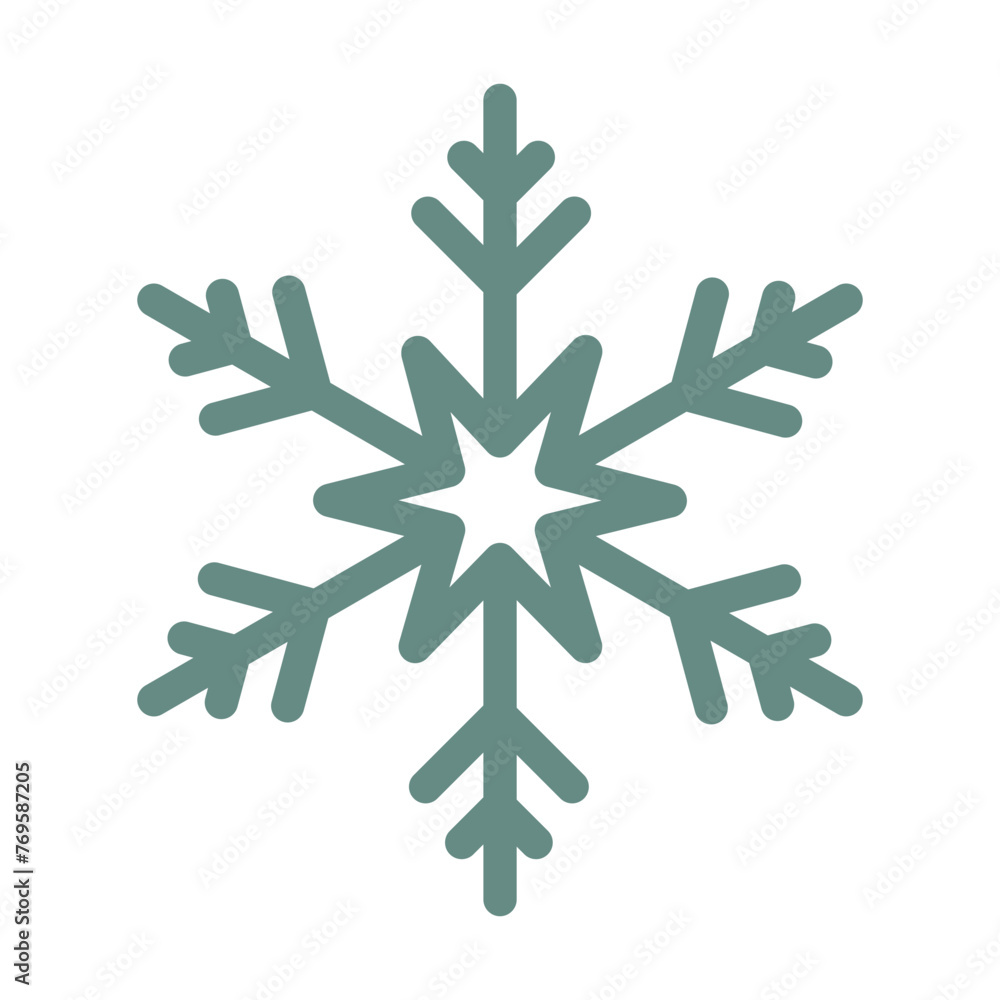 Flat vector illustrations set of snowflakes. Isolated SVG for Cricut Flat vector illustrations set of snowflakes. Isolated SVG for Cricut