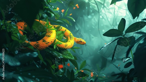 Salak (Snake Fruit)  Narrative Illustration Ethereal Motion Graphics ,