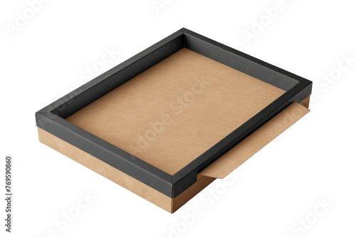 Customizable Tablet Box Isolated on Transparent Background