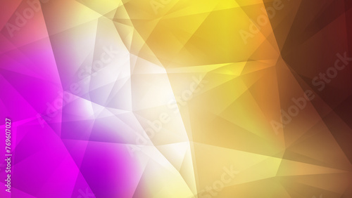 abstract multicolor gradient 3d polygonal background design