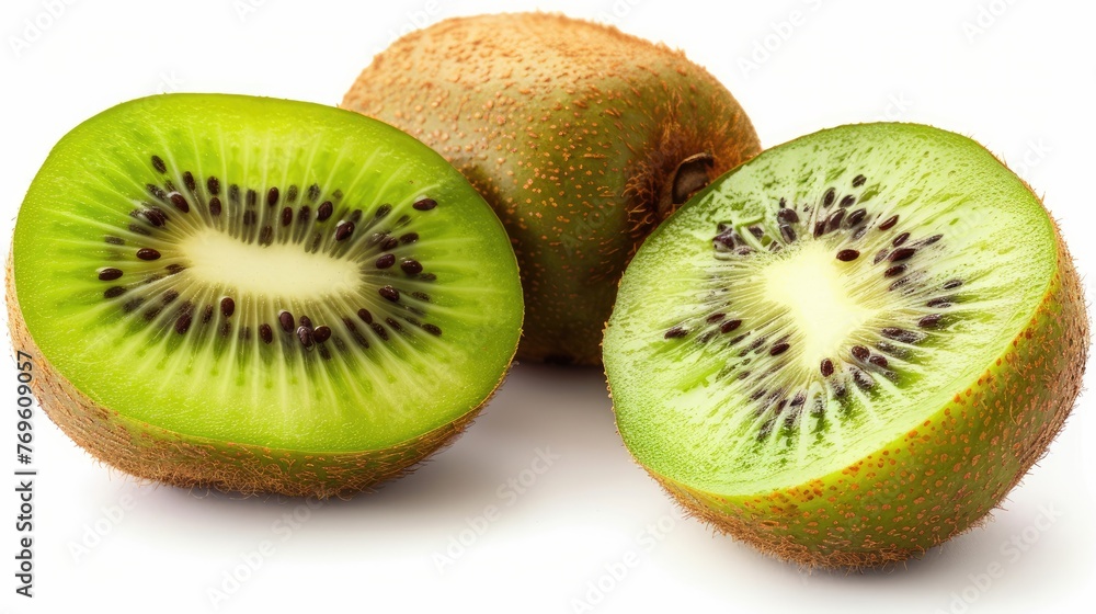 Fototapeta premium Kiwi . Delicate ripe tasty exotic fruit. Generative ai