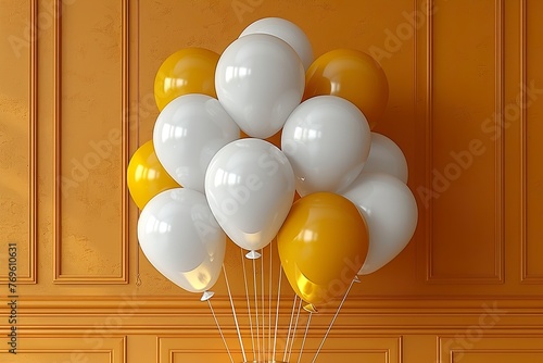 Party Balloons Decoration backdrop background wallpaper © urwa