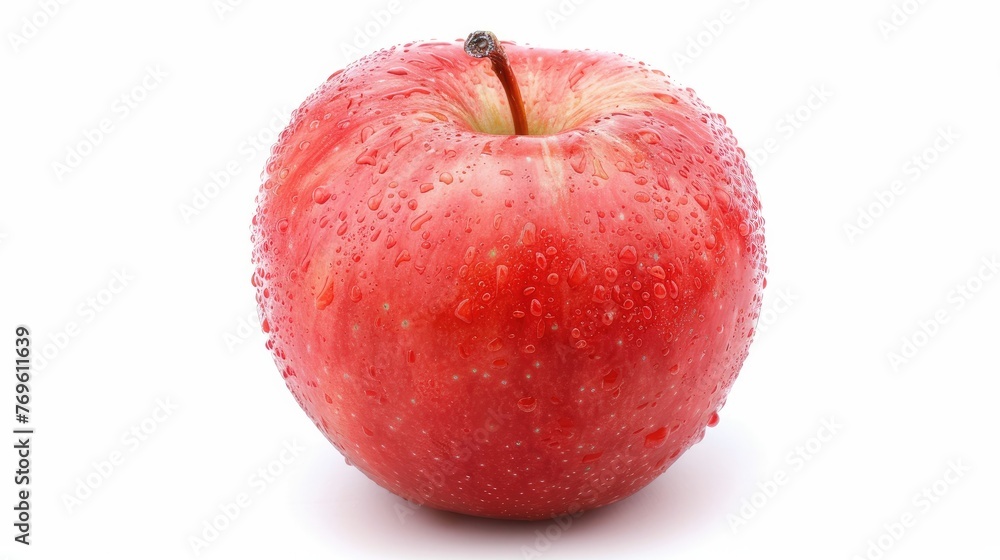 Apple . Delicate ripe tasty exotic fruit. Generative ai Apple . Delicate ripe tasty exotic fruit. Generative ai