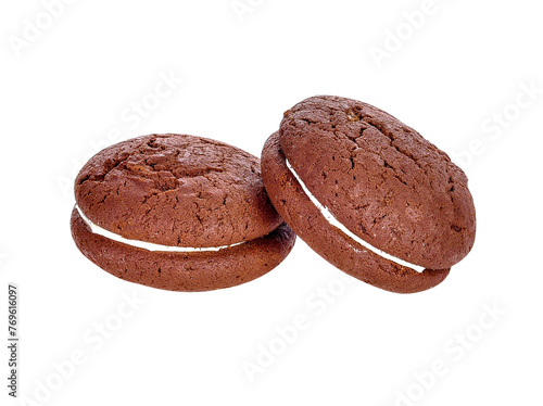 Chocolate whoopie pie transparent png
