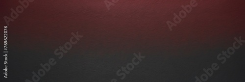 dark maroon to charcoal gray color gradient kraft paper grainy rough texture banner panoramic background banner template backdrop from Generative AI