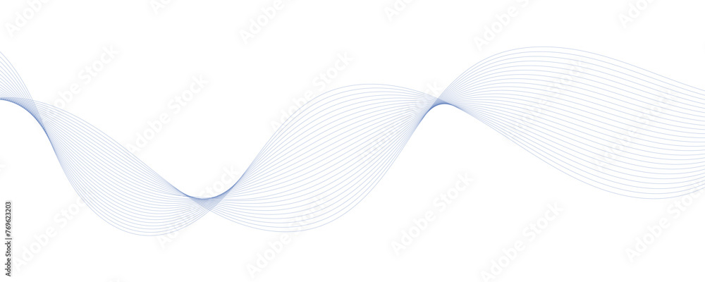 Abstract blue waves. Vector illustration. EPS10 Abstract blue waves. Vector illustration. EPS10