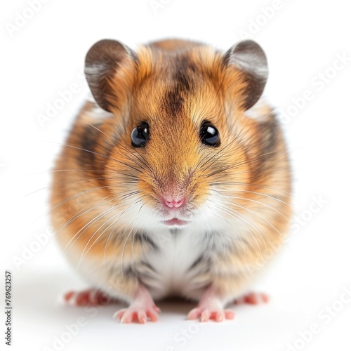 Guinea Pig, front view isolated on white background