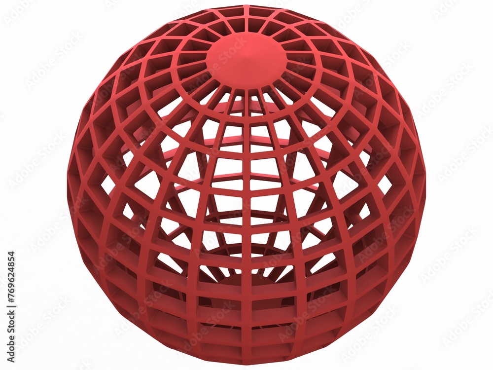 Wireframe Shape Globe Grid Sphere 3D print model Wireframe Shape Globe Grid Sphere 3D print model
