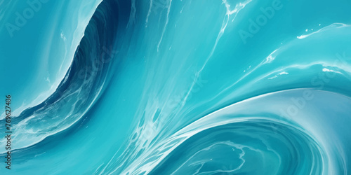 Blue ocean wave background. Blue and white water ocean background.