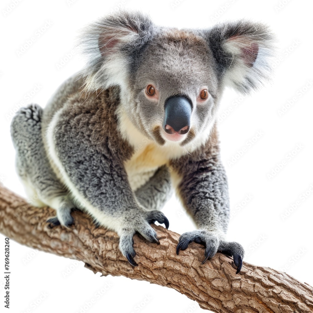 Naklejka premium Koala isolated on white background