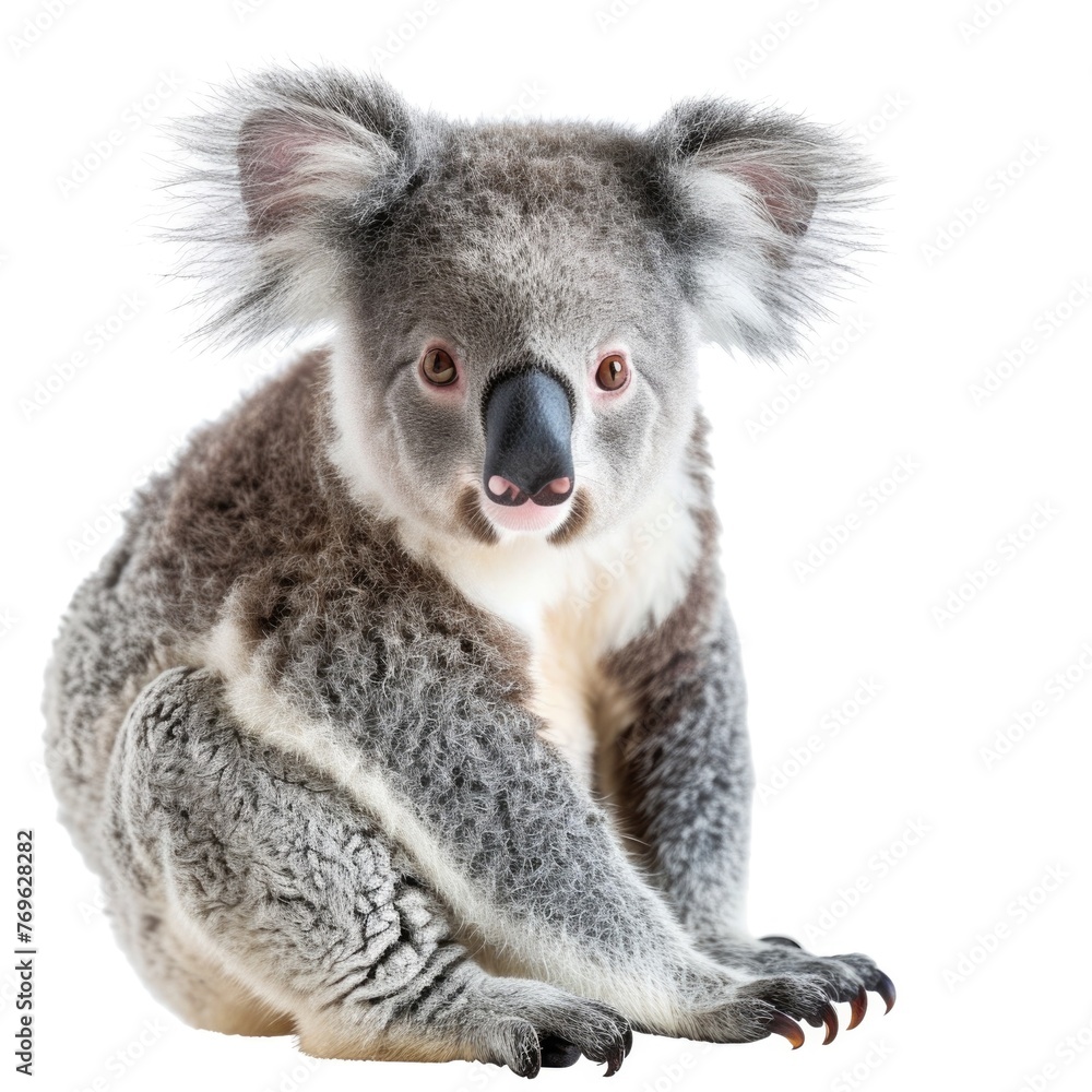 Naklejka premium Koala isolated on white background