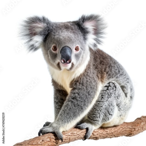 Koala isolated on white background
