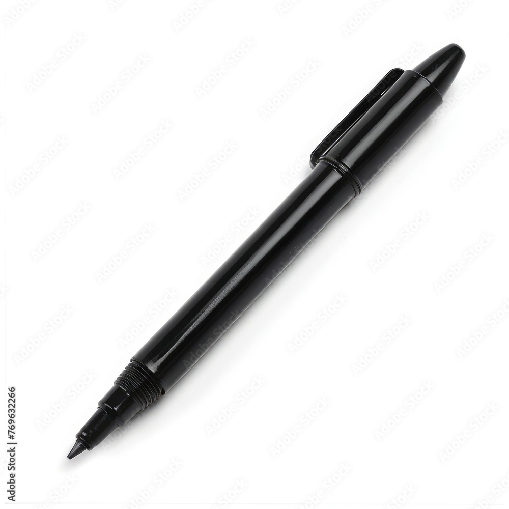 Permanent Marker, pen isolated on white background Permanent Marker, pen isolated on white background