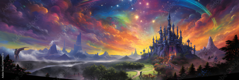 Enchanted Journey: Heroes, Magic & Mystical Realms – A Fictional Odyssey