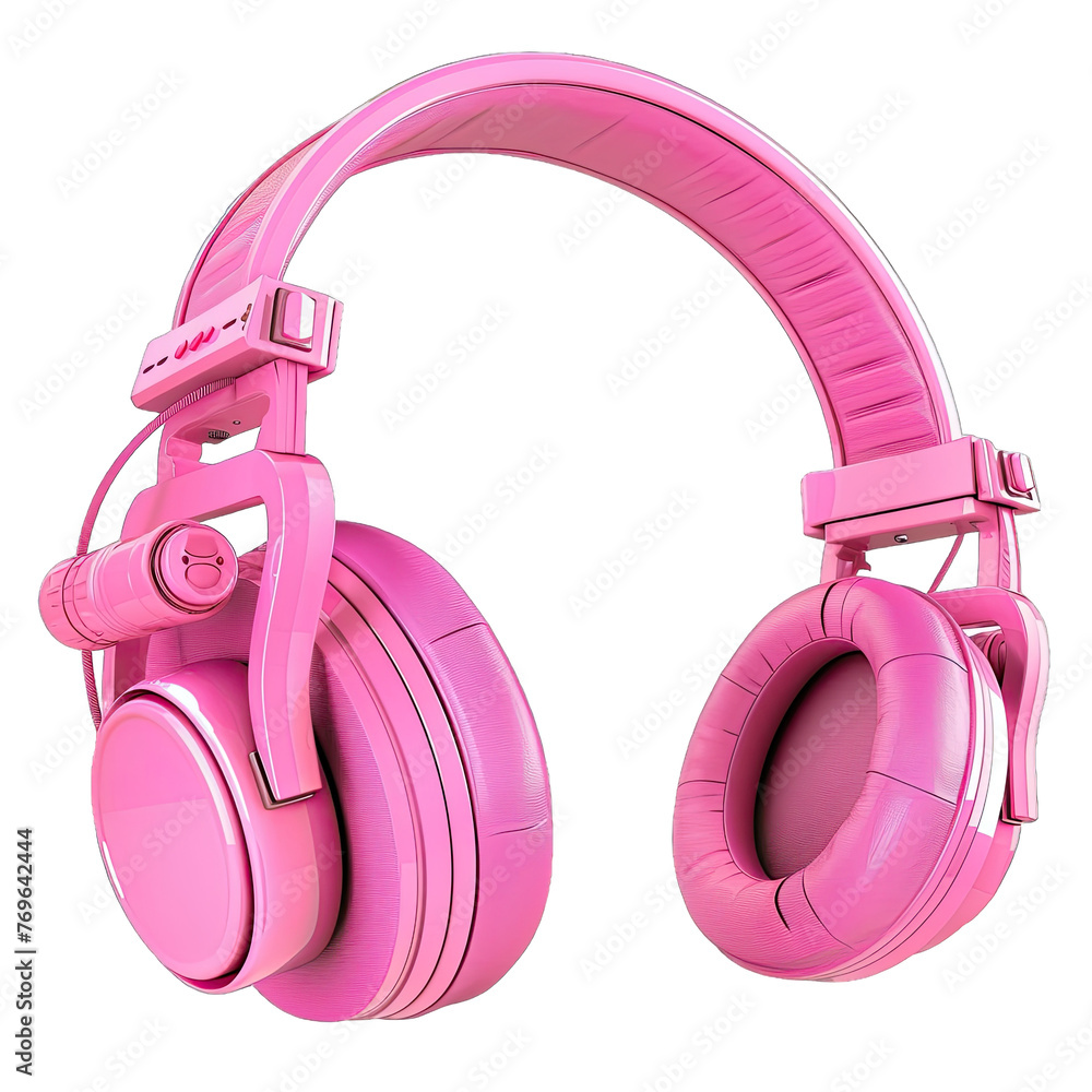 pink headphones transparent background png isolated on white background pink headphones transparent background png isolated on white background