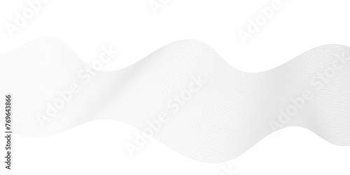 Abstract white digital blend wave lines and technology background. Modern white flowing wave lines and glowing moving lines. Futuristic technology and sound wave lines background.