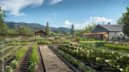 Develop a financial forecast for a small-scale urban farm. --ar 16:9 Job ID: a7e4b27b-3be7-4e78-8143-cdef8d7c7a81