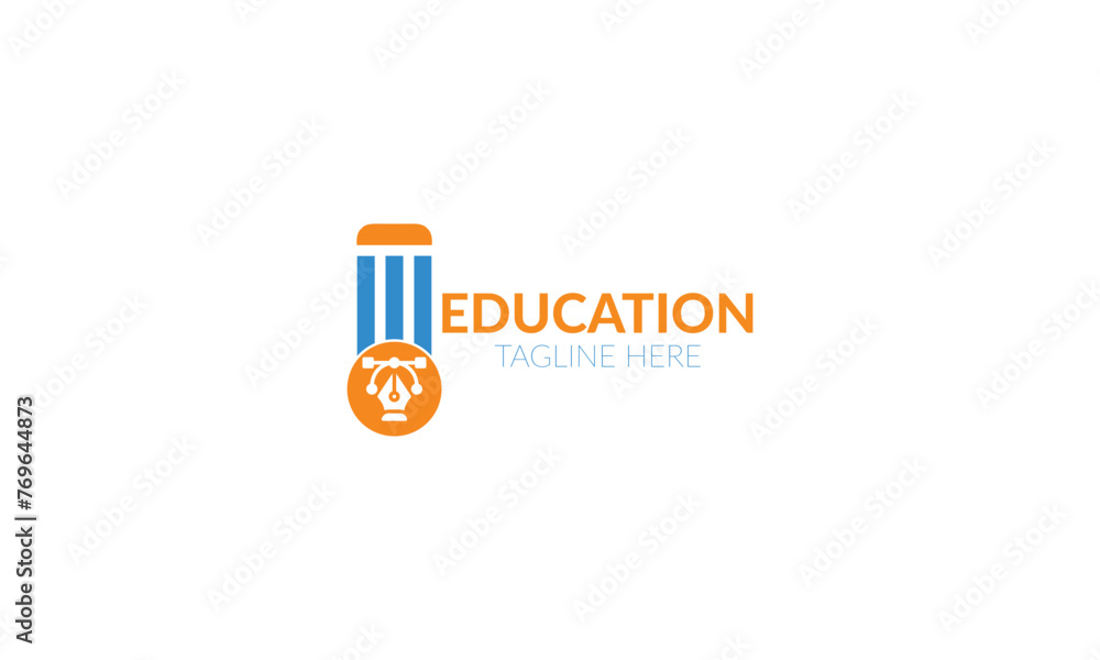 Creative Education Logo Design Illustration Vector. Creative Education Logo Design Illustration Vector.