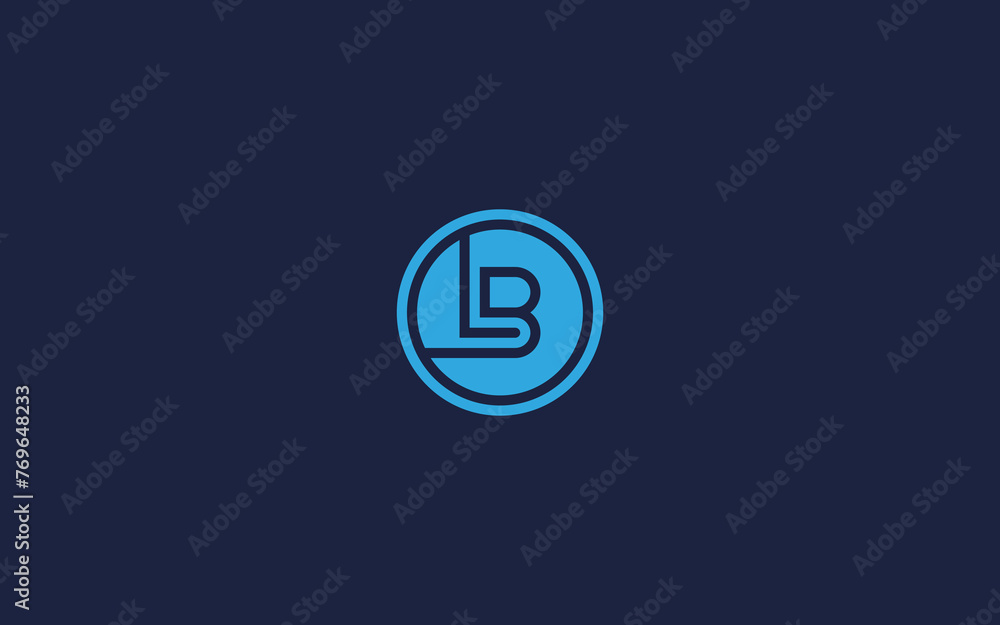 letter bl with circle logo icon design vector design template inspiration letter bl with circle logo icon design vector design template inspiration